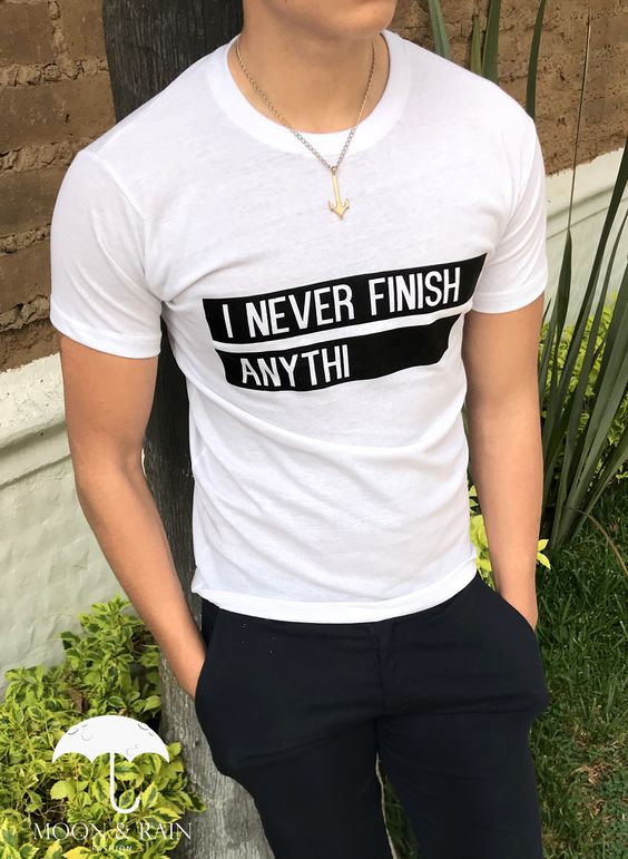 Polo Personalizado - I never finish