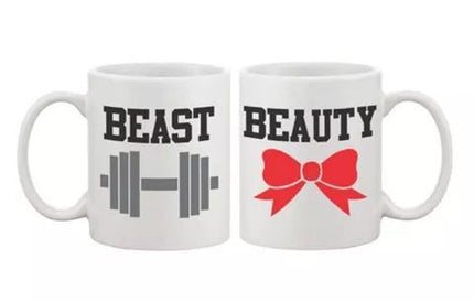 Taza personalizada - Beast Beauty