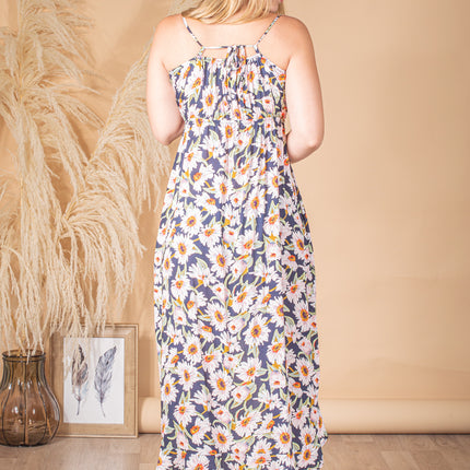 Maxivestido P-Alessia - Azul