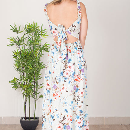 Maxivestido P-Diana - Verde Agua