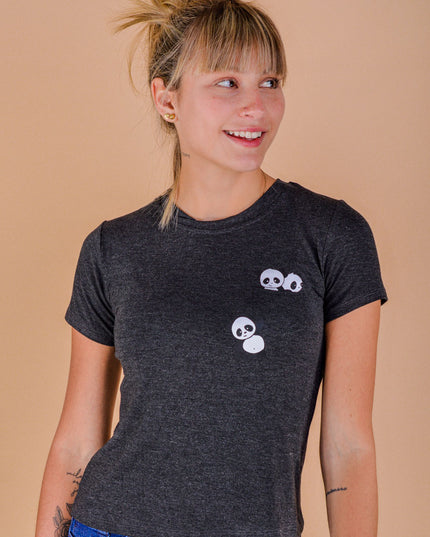 Polo Barú - Panda - Plomo