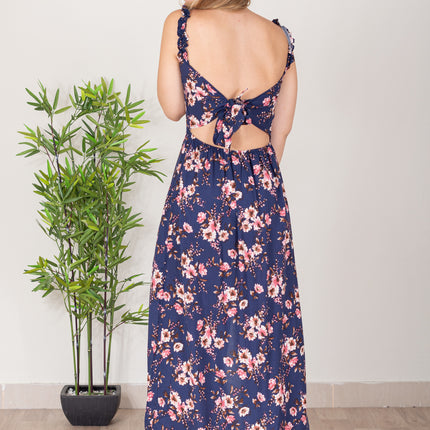 Maxivestido P-Diana - Azul