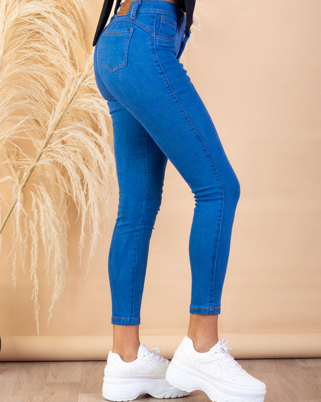 Pantalón Skinny 3.0  - Azul