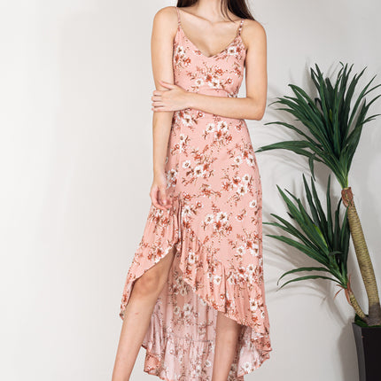 Maxivestido P-Isabel - Rosado