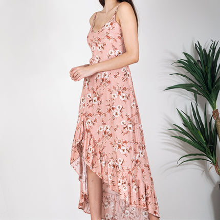 Maxivestido P-Isabel - Rosado