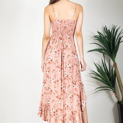 Maxivestido P-Isabel - Rosado