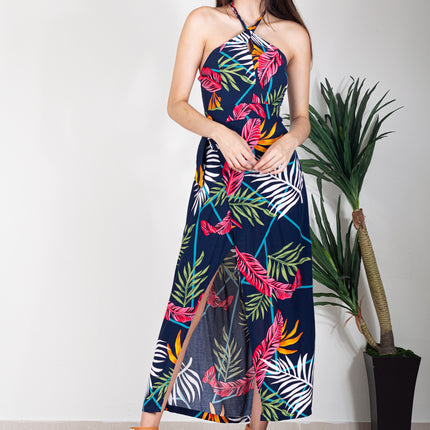Maxivestido P-Gisela - Azul