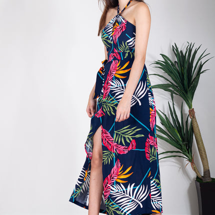 Maxivestido P-Gisela - Azul