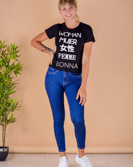 Polo Barú - Woman - Negro