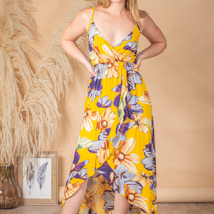 Maxivestido P-Alessia - Amarillo