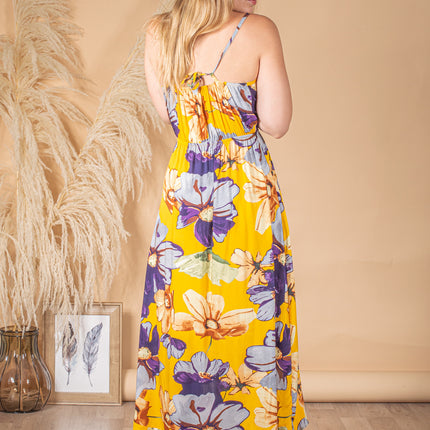 Maxivestido P-Alessia - Amarillo