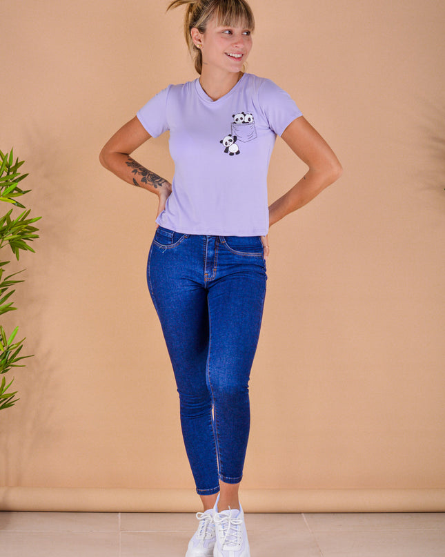 Polo Barú - Panda - Lila