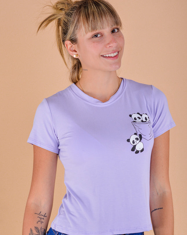 Polo Barú - Panda - Lila
