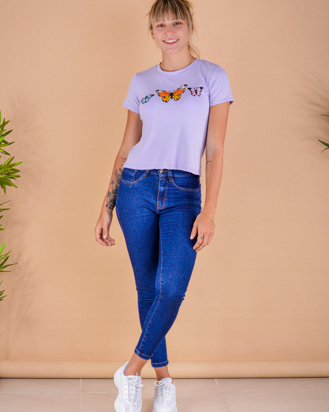 Polo Barú - Mariposa - Lila