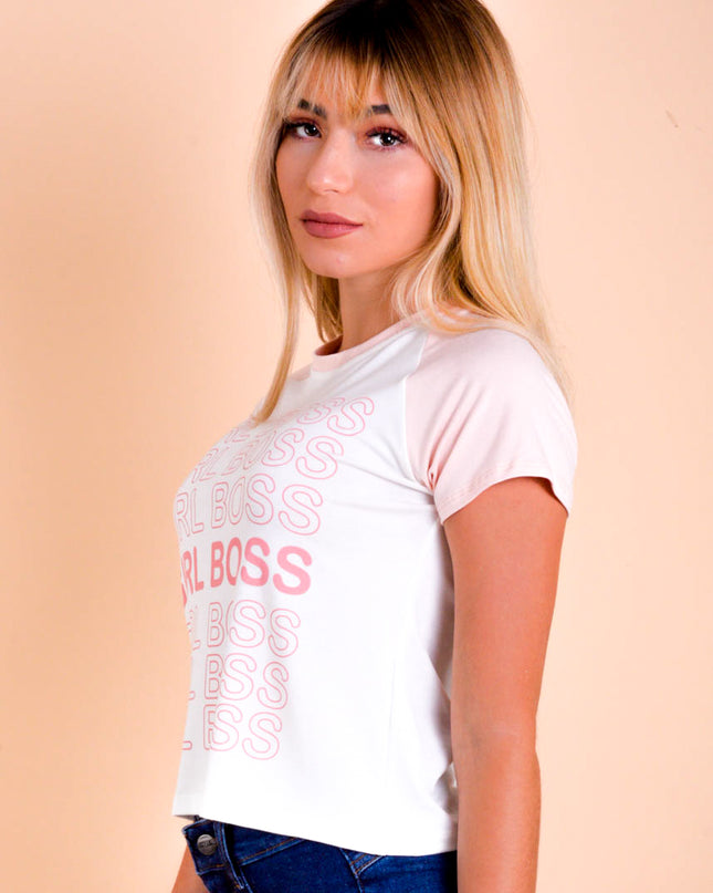 Polo Sunset - Girl Boss - Rosado