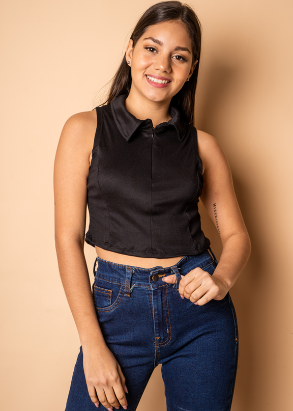 Top Alessia - Negro