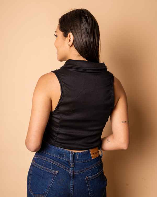 Top Alessia - Negro