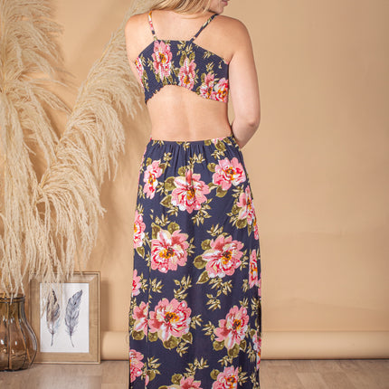 Maxivestido P-Carol - Azul