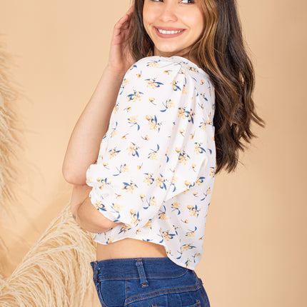Blusa Alhe - Crema