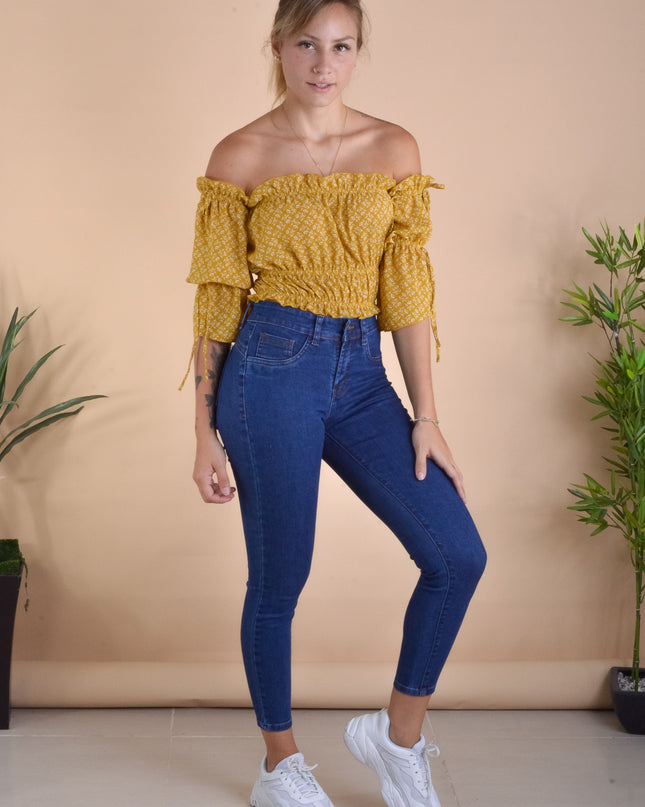 Blusa Marissa - Mostaza