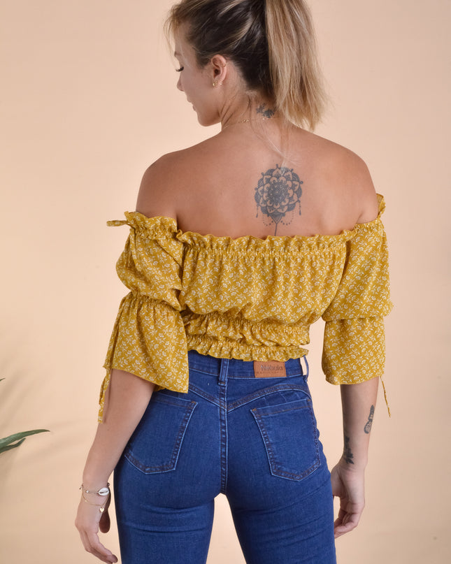 Blusa Marissa - Mostaza