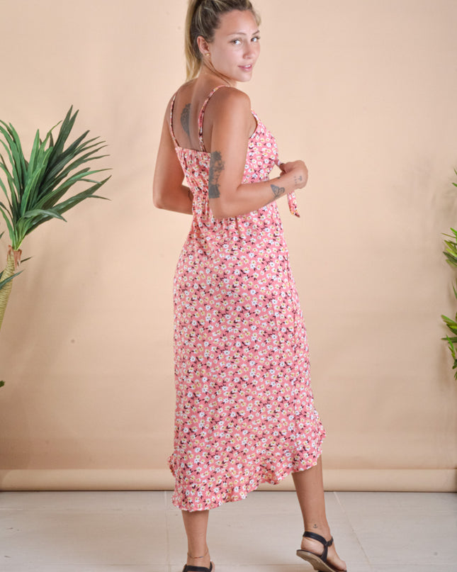 Maxivestido Paolah - Coral