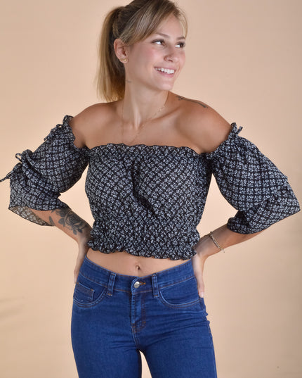Blusa Marissa - Negro