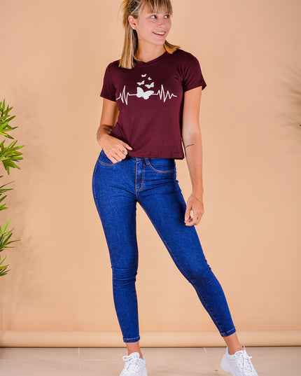 Polo Barú - Mariposa - Vino