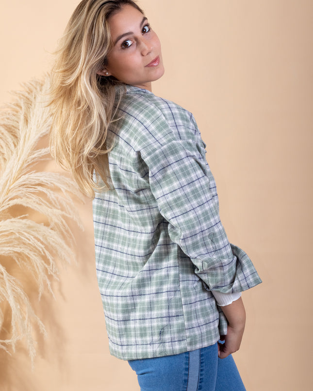 Blusa Leñadora - Verde