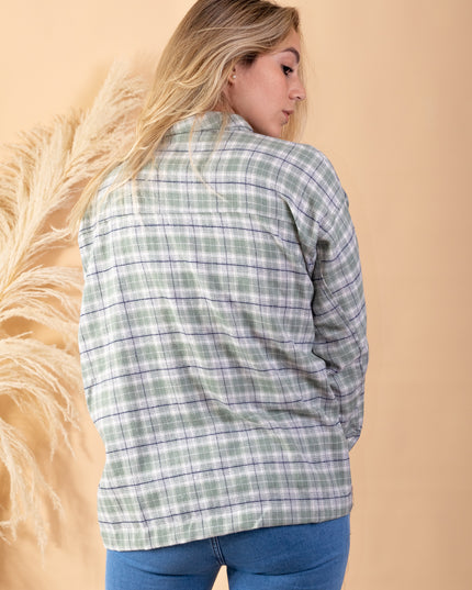 Blusa Leñadora - Verde