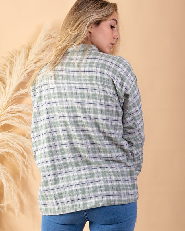 Blusa Leñadora - Verde