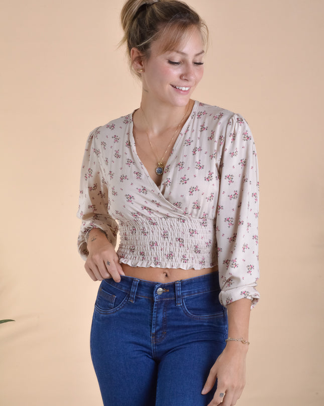 Blusa Leonela - Beige