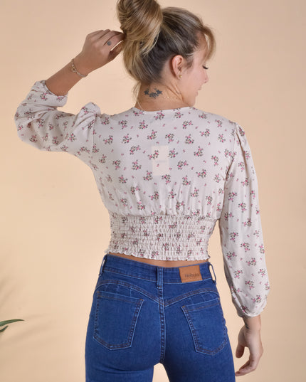 Blusa Leonela - Beige
