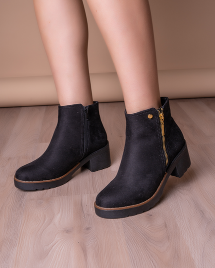 Botines Mujer Bari - Negro