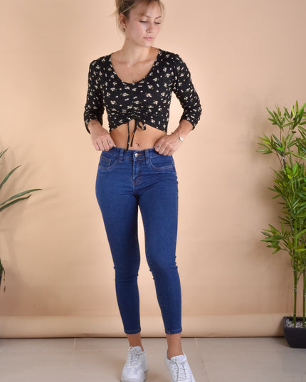 Top Maria Paula - Negro