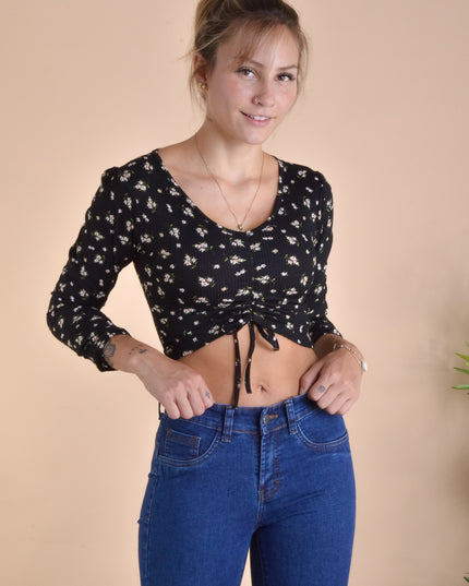Top Maria Paula - Negro