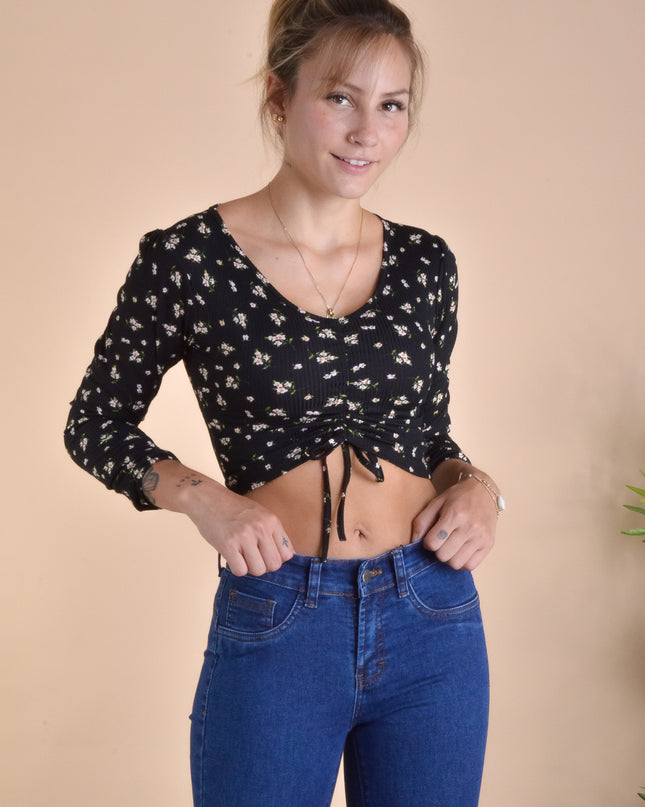 Top Maria Paula - Negro