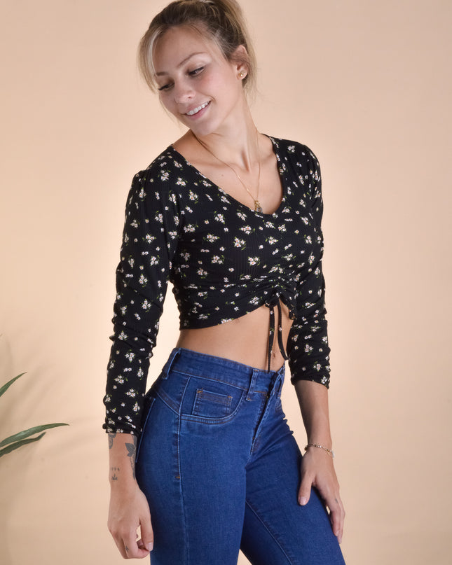Top Maria Paula - Negro