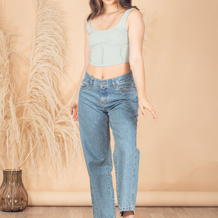 Top Millie - Verde Agua