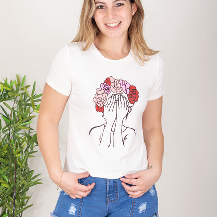 Polo Barú - Chica Flores - Perla