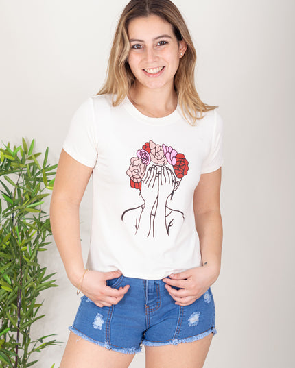 Polo Barú - Chica Flores - Perla