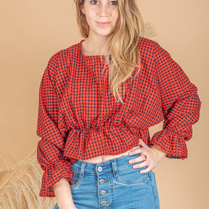 Blusa Kyara - Rojo