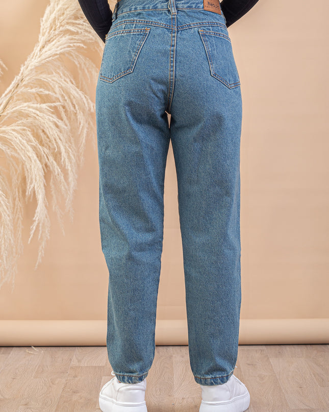 Pantalon Mom Jeans - Maiz