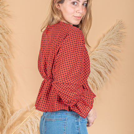 Blusa Kyara - Rojo
