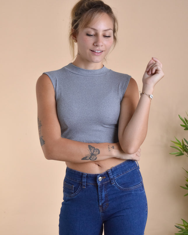 Top Kimmie - Gris