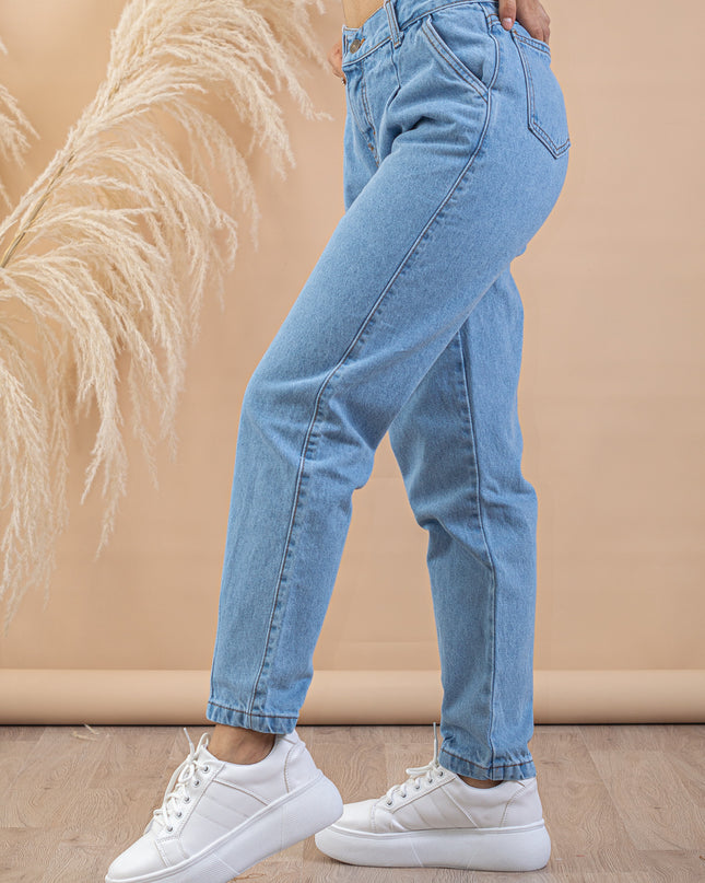 Pantalon Slouchy - Celeste