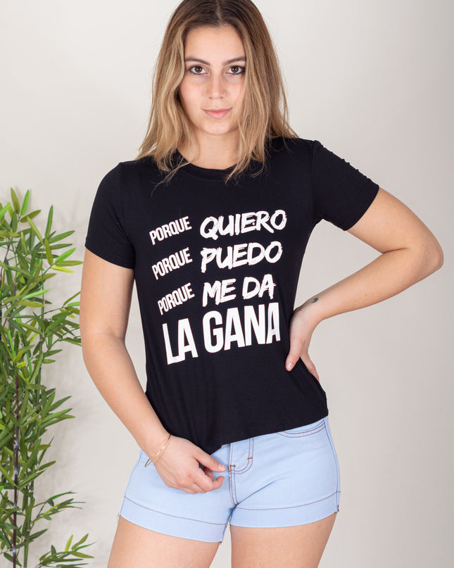 Polo Barú - Por que quiero - Negro