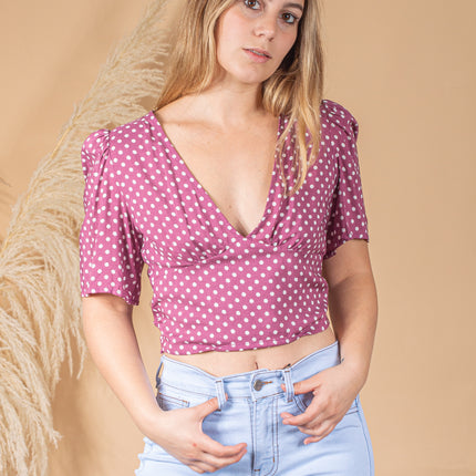 Blusa Katalina - Uva