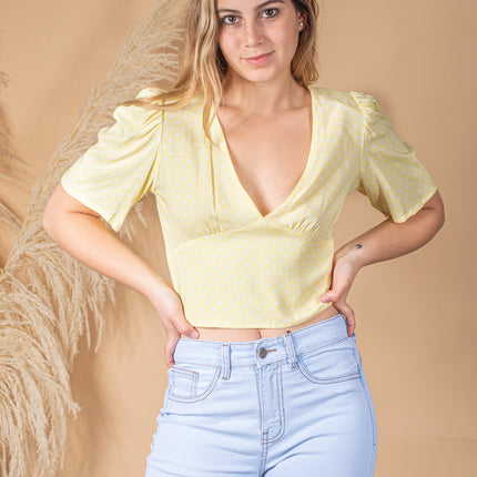 Blusa Katalina - Amarillo