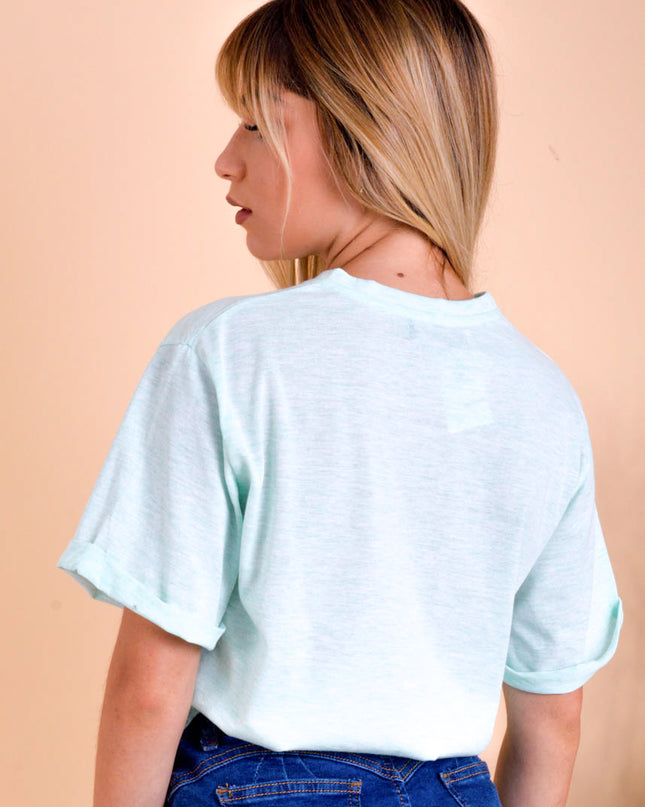 Polo California - Flamingo - Verde Agua